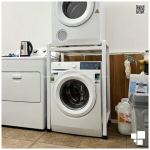 Kệ máy giặt máy sấy 2 tầng thép KMGT-01 cao cấp tại Tổng kho kệ máy giặt máy sấy 2 tầng