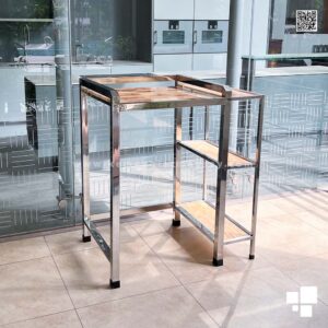 Khung kệ được hàn liền khối chắc chắn