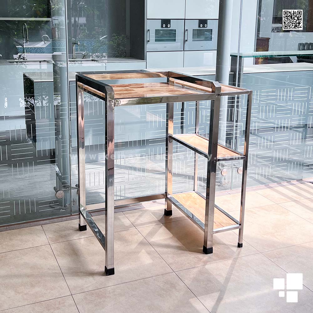 Khung kệ được hàn liền khối chắc chắn
