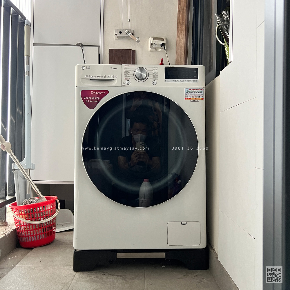 Chân đế máy giặt lõi bê tông đa năng lắp cho máy giặt LG
