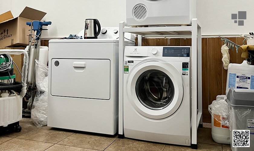 Sản phẩm kệ máy giặt của www.kemaygiatmaysay.com được Electrolux khuyên dùng