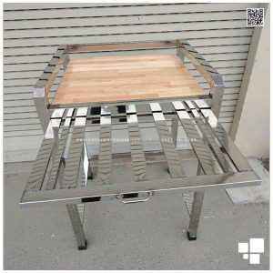 Kệ máy giặt 2 tầng Inox có ngăn kéo KMGI-02 | Giá xưởng