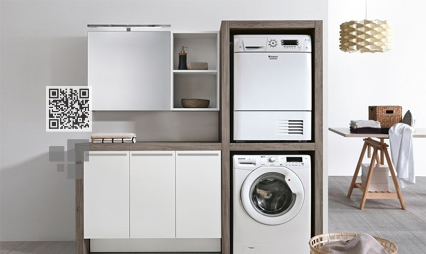 Kệ máy giặt 2 tầng kết hợp tủ đựng đồ đa năng và hiện đại